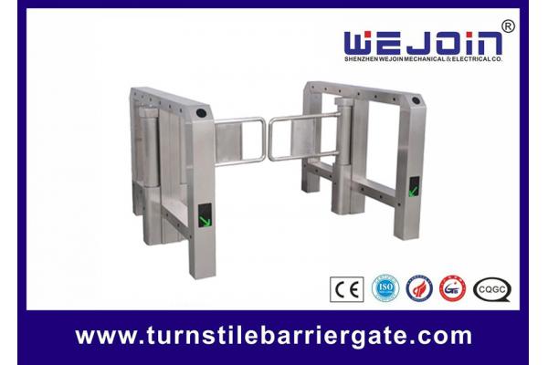 Face Recognition 900mm Arm Swing Barrier Gate DC24V