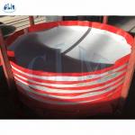 10000MM 2MM Q345 Stainless Steel Dish Head Carbon Steel End Cap For Boilers for sale