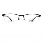 TD061 Elegant Titanium Frame for Eyeglasses with Semi-rimless Eyeshape and Rectangle Design for sale
