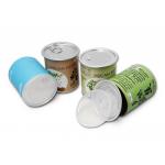 73mm Diameter Round Kraft Paper Composite Cans for Food Packaging Nuts