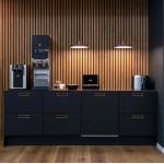 3D Wood Slat Wall Panels Acoustic Panels For Interior Wall Decor Fluted Wood Panel Soundproof Felt Back Board for sale