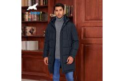 China usiness-Style Long Hooded Winter Thickened Down Jacket – Your Winter Warmth Guardian supplier