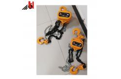 China Suspended Auto Repair Safety Hook Chain Pulley Hoist supplier