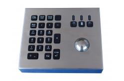 China IP68 Laser Computer Pointing Devices With Numeric Keypad And 3 Mouse Buttons supplier