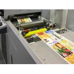 Label Embellishments Inkjet Digital Printer With UV Varnish And Foil Stamping