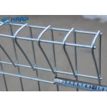 BRC Welded Mesh Fencing , Galvanized Welded Wire Mesh Panels Roll Top Design for sale