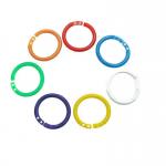 Color Plastic Loose-Leaf Double Clasp 15 20 27 28 32 35 40mm for sale
