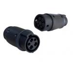 32A 250V Type 2 Car charging on Type 1 EV Charging Station Interface Adapter Type 2 to Type 1 EV Adapter for sale