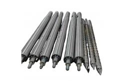 China ZHOUSHAN Bimetallic Single Injection Molding Machine Screw Barrel / Injection Moulding Screw Barrel supplier