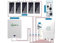 China Off Grid 8kw 10kw Hybrid Solar System Kit Residential Energy Storage supplier