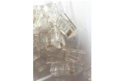 China RJ45 8P8C Cat5e UTP Gold Plated Modular Plug supplier