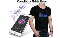 China Programmable LED Lighting T Shirt Customized For Party Festival supplier