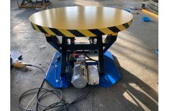 China Stationary Lift Table With Carousel Turntable / Rotating Lift Table 2200lbs Capacity supplier