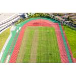 Recyclable Permeable Synthetic Rubber Running Track  Durable 13MM