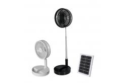 China Ip20 5.5w 5200mah Battery Solar Portable Fan For Camping supplier