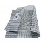 31% Polyester 69% PVC Solar Zebra Roller Blinds Sunscreen Fabric Semi Blackout for sale