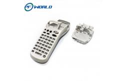 China High Precision Injection Molding Parts, Calculator Panel, Silvery supplier