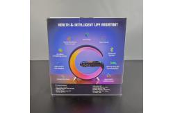 China High-Performance 5 In 1 QI Wireless Charger With LED / Speaker / Clock supplier
