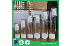 China 15ml 30ml 50ml 80ml 100ml 120ml Airless pump bottle AS Spray emulsion vacuum bottle supplier