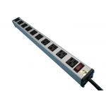 10 Way Outlets Multi Outlet Power Strip with Surge Protector / Circuit Breaker