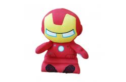 China 13cm red New Fashion Superman Alliance Desktop Plush Mobile Phone Rack supplier