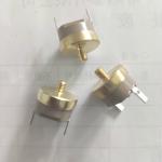 Round Screw Copper Cap Automatic Reset T24 KSD301 Bimetal Disc Thermostat