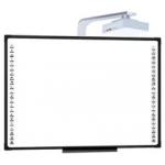450 D/m2 LED Interactive Whiteboard with 2x 15W Speakers and Multi-Touch 40 Points for Enhanced Collaboration for sale