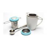 304 Dome Stainless Steel Tea Infuser Basket Double Folding Handles teapot filter basket for sale