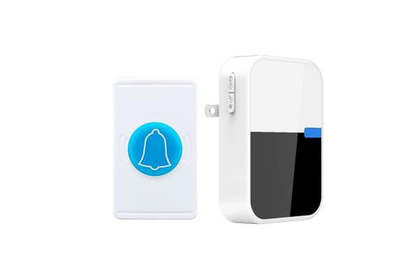 ABS Plastic Wireless Waterproof Doorbell Battery Powered Waterproof Gate Bell