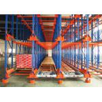 Semi Automatic Rhuttle Storage Heavy Duty Pallet Racks System Customized Capacity for sale