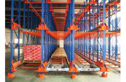 China Semi Automatic Rhuttle Storage Heavy Duty Pallet Racks System Customized Capacity supplier