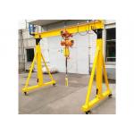 Q235B Q345B Light Duty Small Portable Gantry Crane 1 Ton 2 Ton 3 Ton for sale