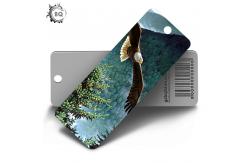 China Childrens Lenticular 3D Lenticular Custom Bookmark With Tassel 0.6mm PET supplier