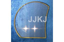 China Single Crystal Window Sapphire DSP 40/20 Window Anti Reflective Coating Metallization supplier