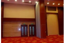 China Commercial Movable Wall Partitions Melamine Panel Thickness 85 mm supplier