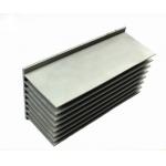 Natural Silver Extruded Aluminum Heat Transfer Plates With Conducts Heat Well for sale