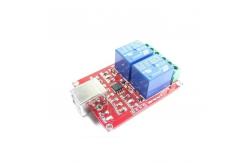 China 2 Channel Arduino Relay Module SSR Solid-State 5V with High Level Trigger supplier