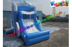 China Frozen Carriage Inflatable Bouncer Slide Air Bouncy Castle With Plato Material supplier