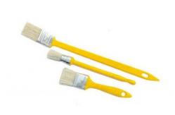 China Custom Plastic Handle Radiator Paint Brush For Wood Stain Set supplier