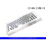 IP68 Desktop Industrial Keyboard Anti-Corrosion / Vandalism With 86 Keys for sale