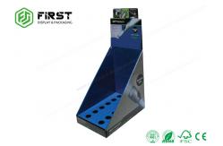 China Custom Made Portable Retail Paper Cardboard Counter Display Boxes With Logo Printing supplier