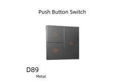 China Electrical Modbus Wall Switch RS485 Protocol Push Button Lamp Switch supplier
