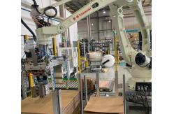 China Industry Robotics OEM Kawasaki Palletizer Robot CP300L Floor supplier