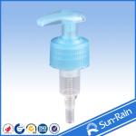 Blue and transparent beautiful plastic bottle pumps for soap dispensers for sale
