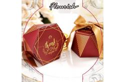 China Offset Printing Hexagon Cardboard Boxes Thanksgiving Paper Chocolate Packaging Gift Box supplier