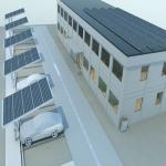 5deg Galvanized Carport Solar Panel Mounting Structures for sale