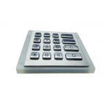 Matrix 4*4 Backlit Metal Keypad Optional Interface USB PS2 RS232