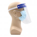 High Definition Anti Fog Curved Transparent Face Shield for sale