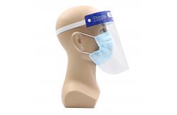 China High Definition Anti Fog Curved Transparent Face Shield supplier