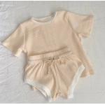 Ribbed Cotton Custom Tee Shirts 6T Unisex Kids Basic Ringer Tee